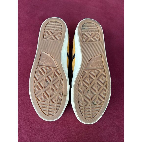 Converse Men's Yellow One Star Academy Pro Suede Lace Up Sneakers Size 7.5 - Picture 5 of 6